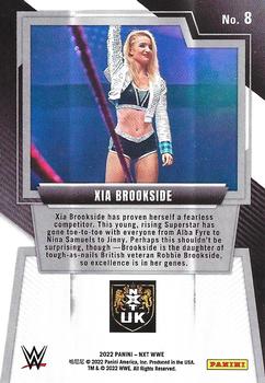 2022 Panini NXT 2.0 WWE #8 Xia Brookside Back