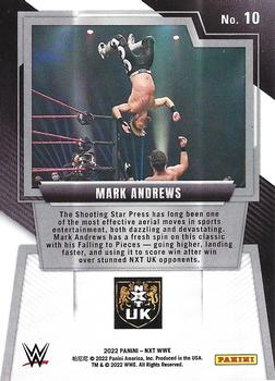 2022 Panini NXT 2.0 WWE #10 Mark Andrews Back