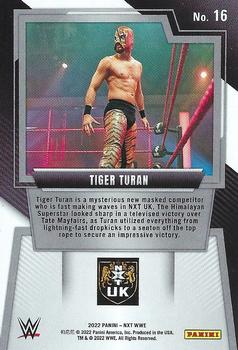 2022 Panini NXT 2.0 WWE #16 Tiger Turan Back