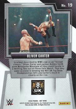 2022 Panini NXT 2.0 WWE #19 Oliver Carter Back