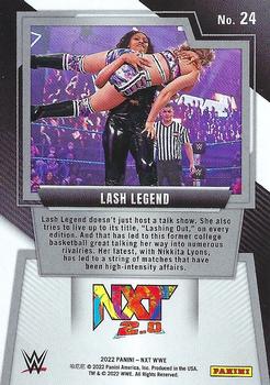 2022 Panini NXT 2.0 WWE #24 Lash Legend Back