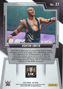 2022 Panini NXT 2.0 WWE #27 Ashton Smith Back