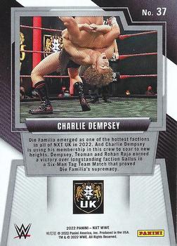 2022 Panini NXT 2.0 WWE #37 Charlie Dempsey Back