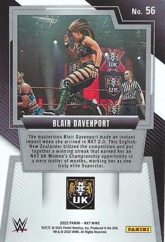 2022 Panini NXT 2.0 WWE #56 Blair Davenport Back