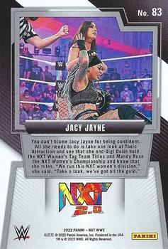 2022 Panini NXT 2.0 WWE #83 Jacy Jayne Back