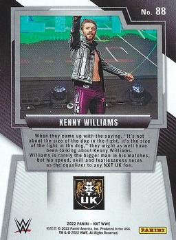 2022 Panini NXT 2.0 WWE #88 Kenny Williams Back