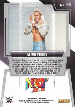 2022 Panini NXT 2.0 WWE #98 Elton Prince Back