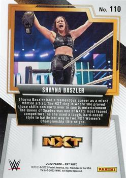2022 Panini NXT 2.0 WWE #110 Shayna Baszler Back