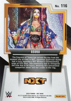 2022 Panini NXT 2.0 WWE #116 Asuka Back
