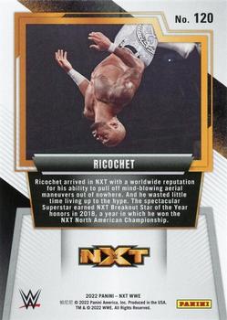 2022 Panini NXT 2.0 WWE #120 Ricochet Back