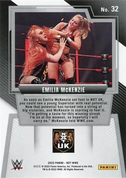 2022 Panini NXT 2.0 WWE - Purple #32 Emilia McKenzie Back