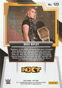 2022 Panini NXT 2.0 WWE - Purple #123 Rhea Ripley Back