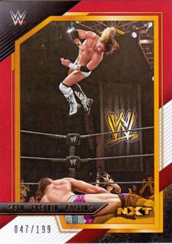 2022 Panini NXT 2.0 WWE - Red #107 Seth “Freakin” Rollins Front
