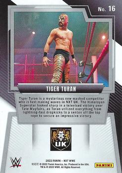 2022 Panini NXT 2.0 WWE - Silver #16 Tiger Turan Back