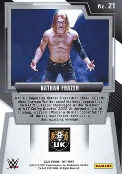 2022 Panini NXT 2.0 WWE - Silver #21 Nathan Frazer Back