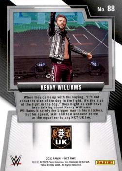 2022 Panini NXT 2.0 WWE - Silver #88 Kenny Williams Back