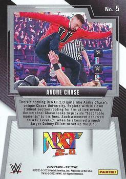 2022 Panini NXT 2.0 WWE - 2.0 #5 Andre Chase Back