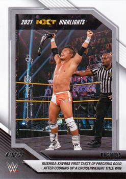 2022 Panini NXT 2.0 WWE - 2021 NXT Highlights #13 Kushida Front