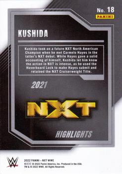 2022 Panini NXT 2.0 WWE - 2021 NXT Highlights #18 Kushida Back