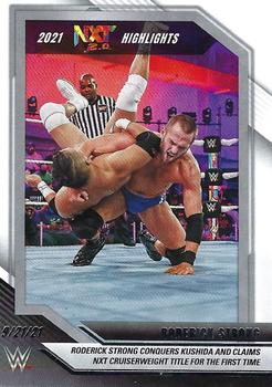 2022 Panini NXT 2.0 WWE - 2021 NXT Highlights #28 Roderick Strong Front