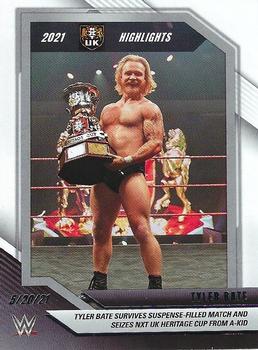 2022 Panini NXT 2.0 WWE - 2021 NXT Highlights #45 Tyler Bate Front