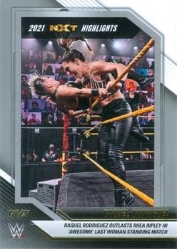 2022 Panini NXT 2.0 WWE - 2021 NXT Highlights Silver #2 Raquel Rodriguez Front