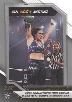 2022 Panini NXT 2.0 WWE - 2021 NXT Highlights Silver #20 Raquel Rodriguez Front
