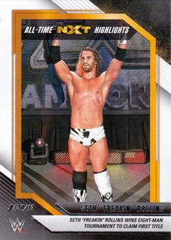 2022 Panini NXT 2.0 WWE - All-Time NXT Highlights #1 Seth “Freakin” Rollins Front