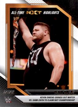 2022 Panini NXT 2.0 WWE - All-Time NXT Highlights #10 Kevin Owens Front