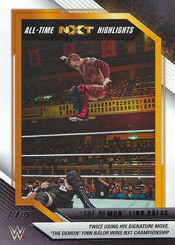 2022 Panini NXT 2.0 WWE - All-Time NXT Highlights #13 The Demon Finn Balor Front