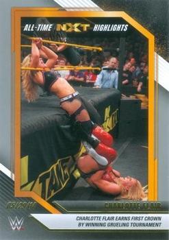 2022 Panini NXT 2.0 WWE - All-Time NXT Highlights Silver #5 Charlotte Flair Front