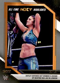 2022 Panini NXT 2.0 WWE - All-Time NXT Highlights Silver #18 Bayley Front