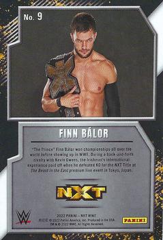 2022 Panini NXT 2.0 WWE - NXT Gold #9 Finn Balor Back