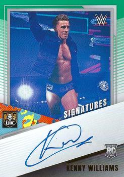 2022 Panini NXT 2.0 WWE - NXT Signatures Green #IS-KWL Kenny Williams Front