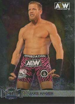2022 SkyBox Metal Universe AEW #41 Jake Hager Front
