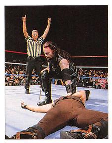 1997 Panini WWF Superstars Stickers #5 The Undertaker / Mankind Front