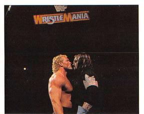 1997 Panini WWF Superstars Stickers #30 Psycho Sid / The Undertaker Front