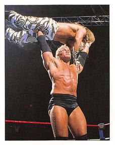 1997 Panini WWF Superstars Stickers #37 Shawn Michaels / Psycho Sid Front