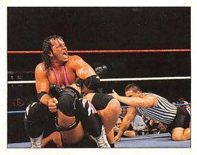 1997 Panini WWF Superstars Stickers #65 Bret Hart Front