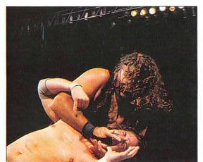 1997 Panini WWF Superstars Stickers #78 Mankind Front