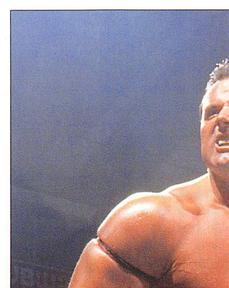 1997 Panini WWF Superstars Stickers #92 British Bulldog Front