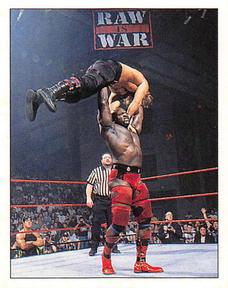 1997 Panini WWF Superstars Stickers #101 Ahmed Johnson / Triple H Front