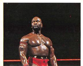 1997 Panini WWF Superstars Stickers #102 Ahmed Johnson Front