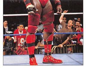 1997 Panini WWF Superstars Stickers #103 Ahmed Johnson Front