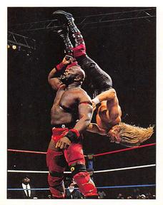 1997 Panini WWF Superstars Stickers #109 Ahmed Johnson / Triple H Front