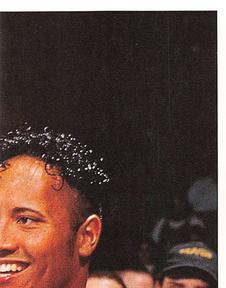 1997 Panini WWF Superstars Stickers #117 The Rock Front