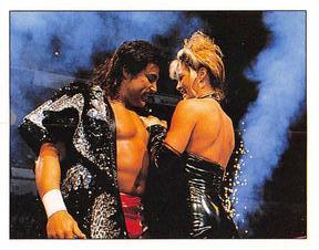 1997 Panini WWF Superstars Stickers #146 Marc Mero / Sable Front