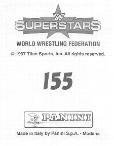 1997 Panini WWF Superstars Stickers #155 Chyna Back