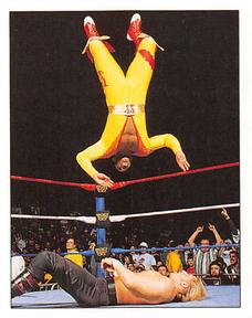 1997 Panini WWF Superstars Stickers #157 Flash Funk / Triple H Front