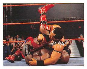 1997 Panini WWF Superstars Stickers #161 Faarooq / Ahmed Johnson Front